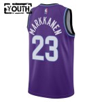 Maillot NBA Utah Jazz Lauri Markkanen Nike 2025-26 Icon Edition Violet Swingman - Enfant